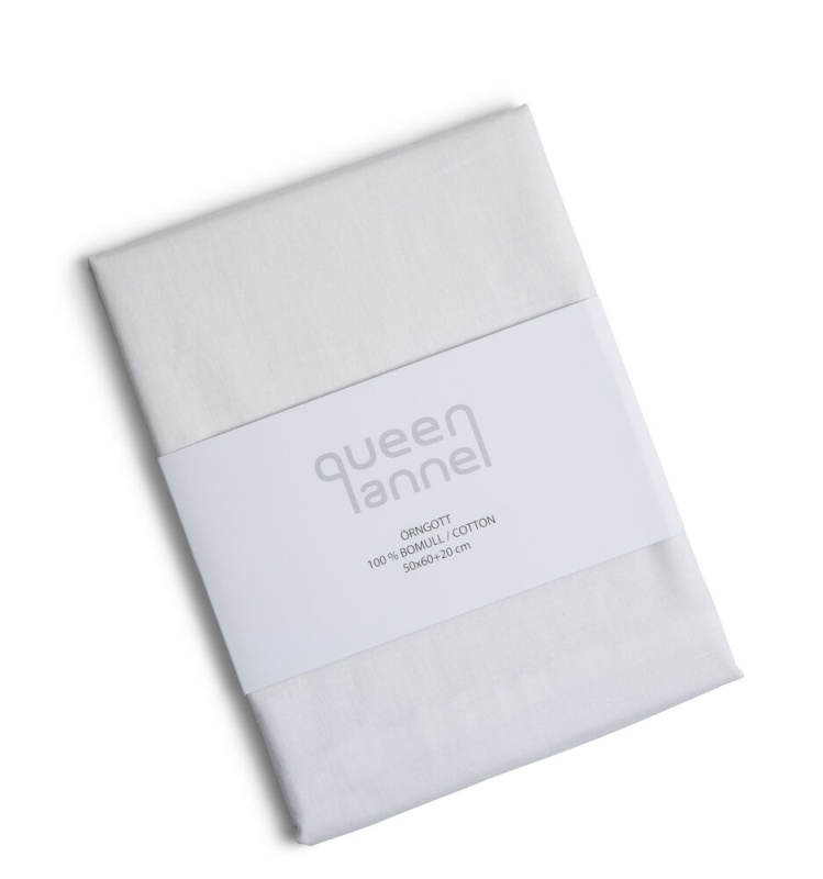 Örngott 55x90 Queen Anne Vit